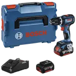 Bosch GSB 18V-90 C slagboremaskine inkl. 2x5.0 Ah batteri, lader og kuffert