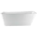 Milobad badekar 78x60x170 cm hvid akryl