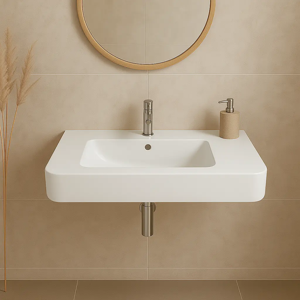 vægmonteret håndvask