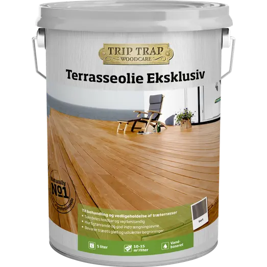 Trip Trap terrasseolie sort