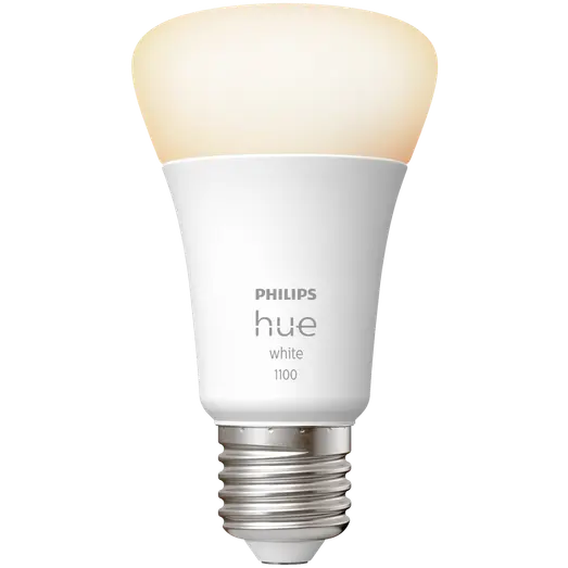 Philips Hue LED pære E27 9,5W A60 hvid LED