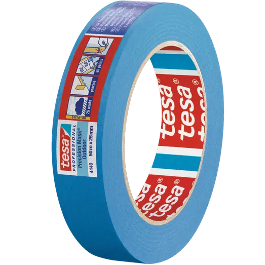 Tesa® 4440 Professionel udendørs malertape 50 m x 25 mm blå