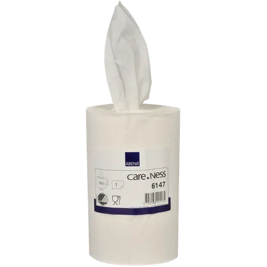 Abena håndklæderulle 1-lags 120 m x 20 cm Ø12,5 cm