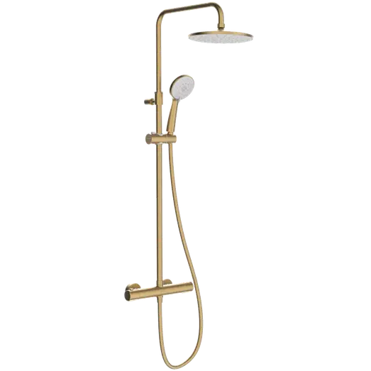 GEYSER Mini topbruserterm.sæt TB Ø222 mm HB Ø100, stål look