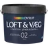 Dyrup loft- og vægmaling ekstra spærrende 2 hvid 4,5 L
