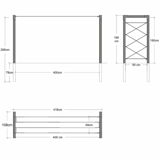 PLUS Cubic tørrestativ - model 3 