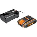 Worx WA3604 batterisæt 20V 2,0 Ah batteri + lader