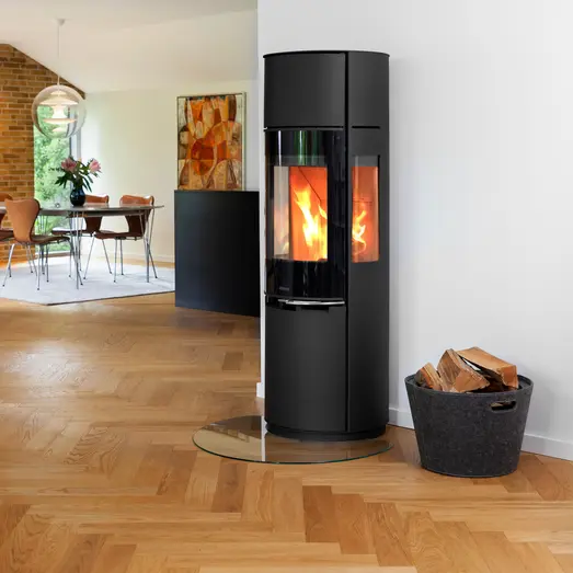 Aduro 9.7 Lux brændeovn m/Aduro-tronic og varmelagrende sten