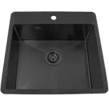 ADORA® Optimus P1 køkkenvask sort