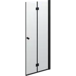Scanbad Match foldbar brusedør 79x200 cm mat sort