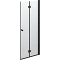 Scanbad Match foldbar brusedør 79x200 cm mat sort