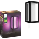 Philips Hue Impress udendørs væglampe 2x8W sort