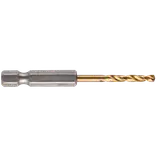 Milwaukee Red Hex shockwave™ HSS-Tin metalbor 3 mm