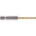 Milwaukee Red Hex shockwave™ HSS-Tin metalbor 3 mm