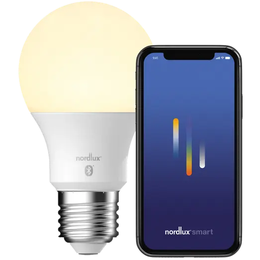 Nordlux smart pære E27 A60 SMD 8,5W hvid