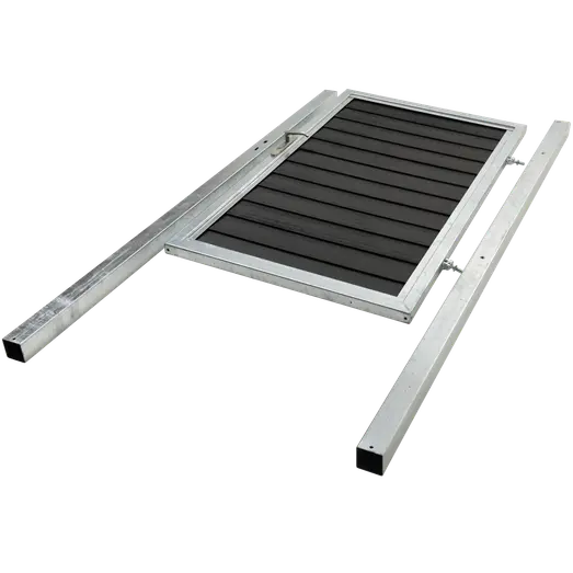 Kirkedal dobbeltlåge K2 galvaniseret 2000×900 mm