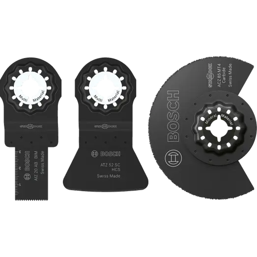 Bosch fliseskæresæt, multicutter 3 stk.