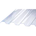 Rodena PVC trapez klar, 1115 x 0,7 mm