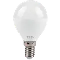 FESH LED kronepære kold/varm E14 5W Ø45 mm hvid