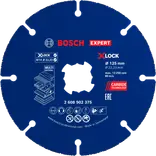 Bosch EXPERT Multi Material skæreskive i hårdmetal, 125 x 22,23 mm, X-Lock