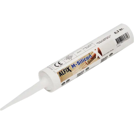 Alfix M-Silicon 300 ml brilliant hvid