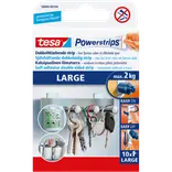 Tesa Powerstrips® Large dobbeltklæbende strips 10 stk