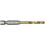 Milwaukee Red Hex shockwave™ HSS-Tin metalbor 4 mm