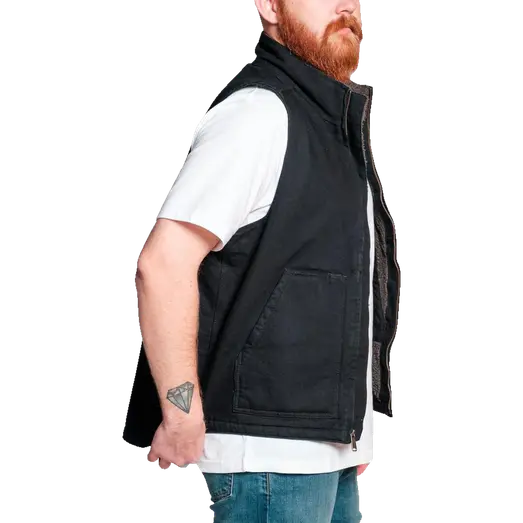 Carhartt Mock Neck vest sort