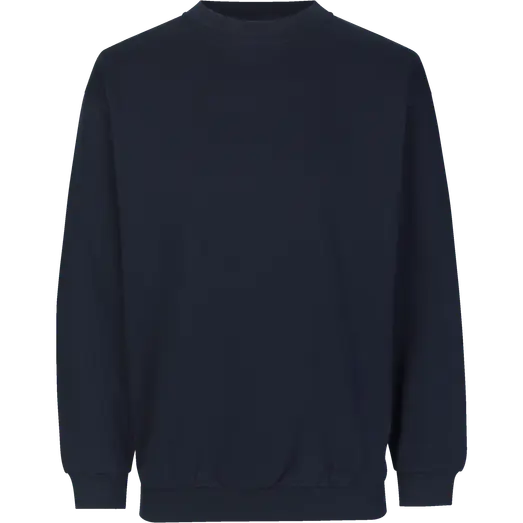 ID klassisk herre sweatshirt navy