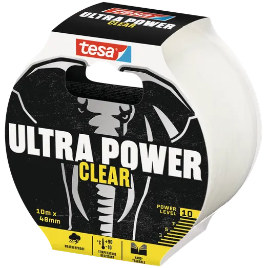 Tesa Ultra Power Clear reparationstape 48 mm transparent