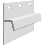Knauf T-Profil til ydervægge 0,5x10x3000 mm