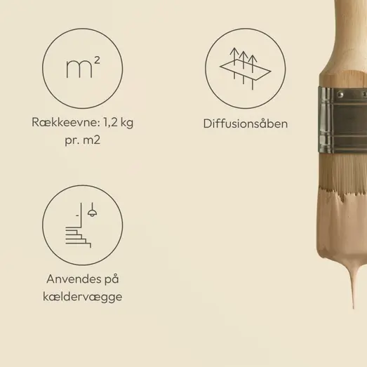 Dyrup spartel fugtbremsende 5 kg