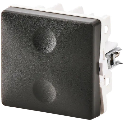 FESH SWITCH Curveline afbryder 1 pol 1,0 koksgrå