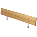 Plus Ryglæn til Zigma Bord/Bænkesæt 166 cm ThermoWood®