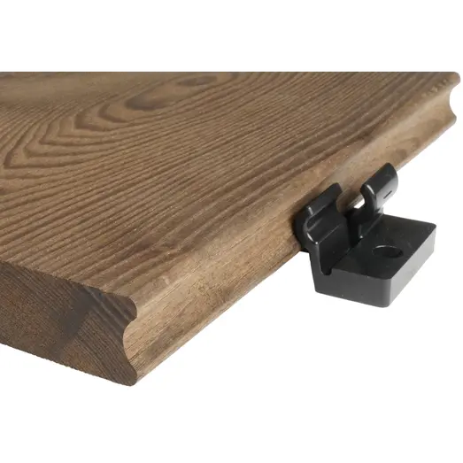 Montageclips til thermowood terrassebræt 32x150 mm 80 stk