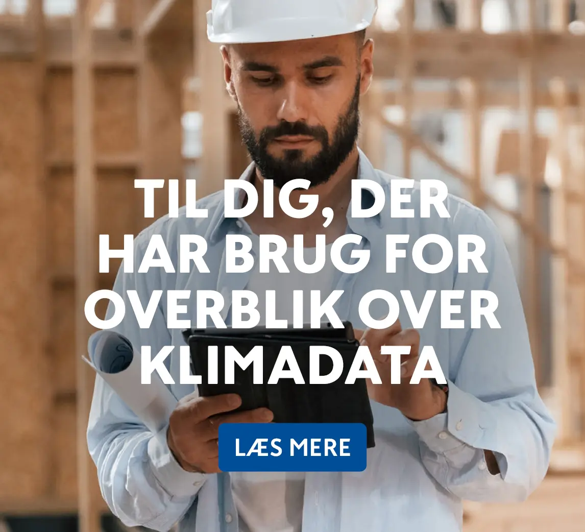 Få overblik over dine klimadata