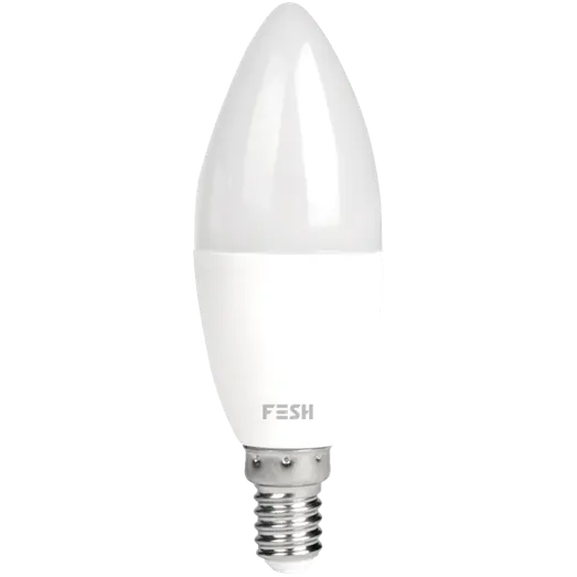 FESH LED kertepære multicolour E14 5W Ø37 mm hvid