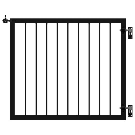 Plus Basic enkeltlåge 100x85 cm sort