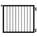 Plus Basic enkeltlåge 100x85 cm sort