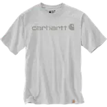 Carhartt Core logo t-shirt lys grå