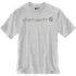 Carhartt Core logo t-shirt lys grå