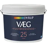 Dyrup vægmaling fugtbremsende 25 hvid 4,5 L