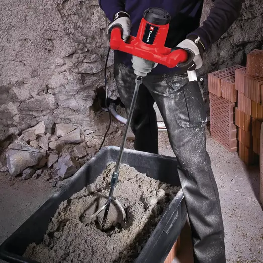 Einhell TC-MX 1400-2 E røreværk m/mørtelpiskeris Ø133mm. 1400W