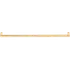 Greb til badskab børstet messing 256 mm