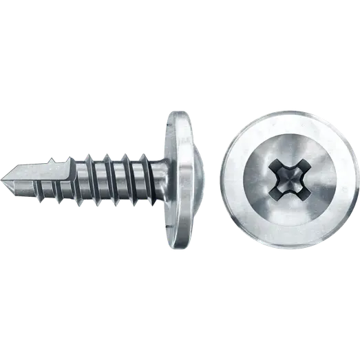 Fischer FPS-FPB profilsamleskrue elforzinket/blåkromat m/borespids 4,2x13 PH2 1000 stk.