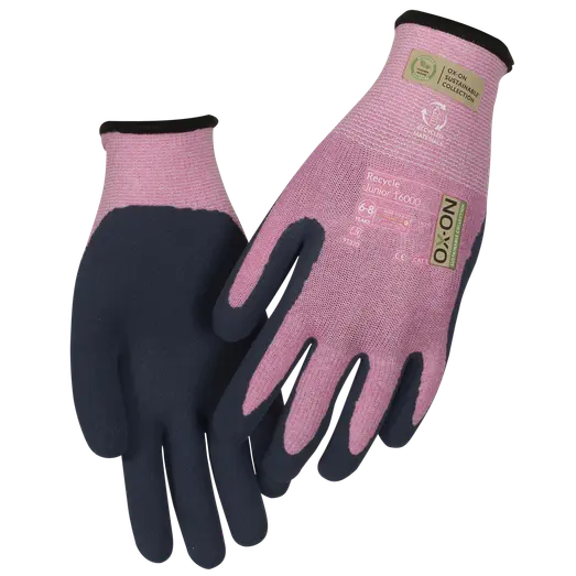 OX-ON 16000 Recycle Junior arbejdshandsker pink