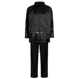 Lyngsøe nylon/PVC regnsæt sort