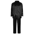 Lyngsøe nylon/PVC regnsæt sort