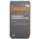 Prof pudsemørtel KC50/50/700 0-2 mm 20 kg