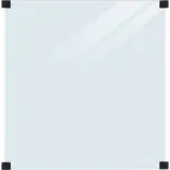 Plus glashegn t/rund stolpe 90x91 cm klart